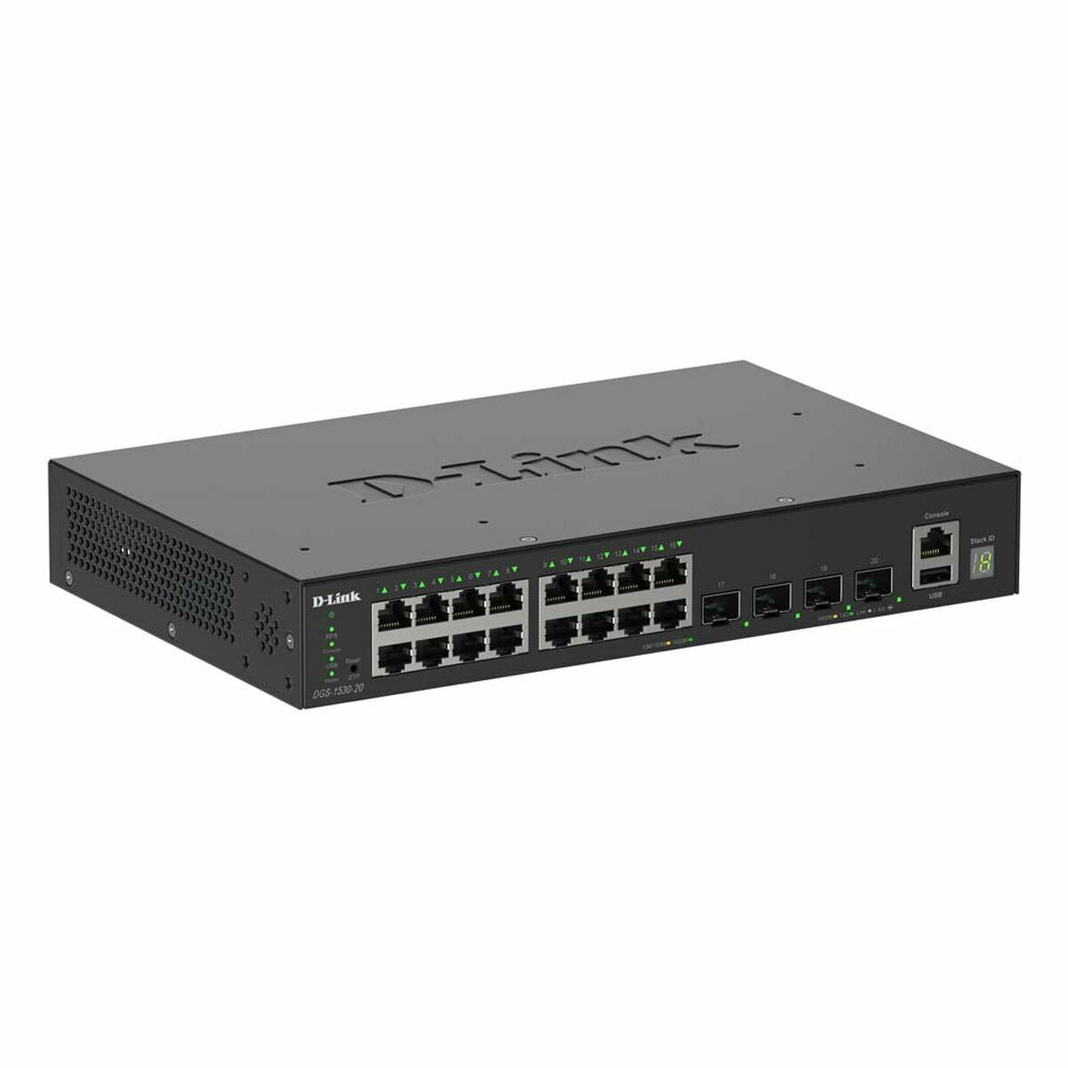 D-LINK 16 Ports GE + 4 Ports 10G SFP+ Smart Managed Switch