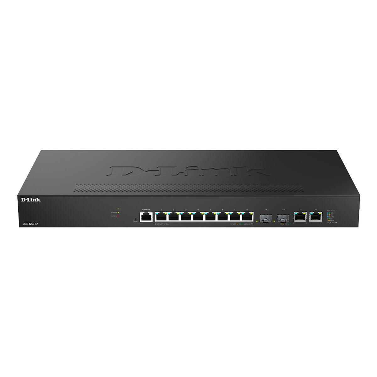 D-LINK 8-Port 2.5Gbps + 2-Port 10Gbps + 2-Port 10G SFP+ Smart Managed Switch