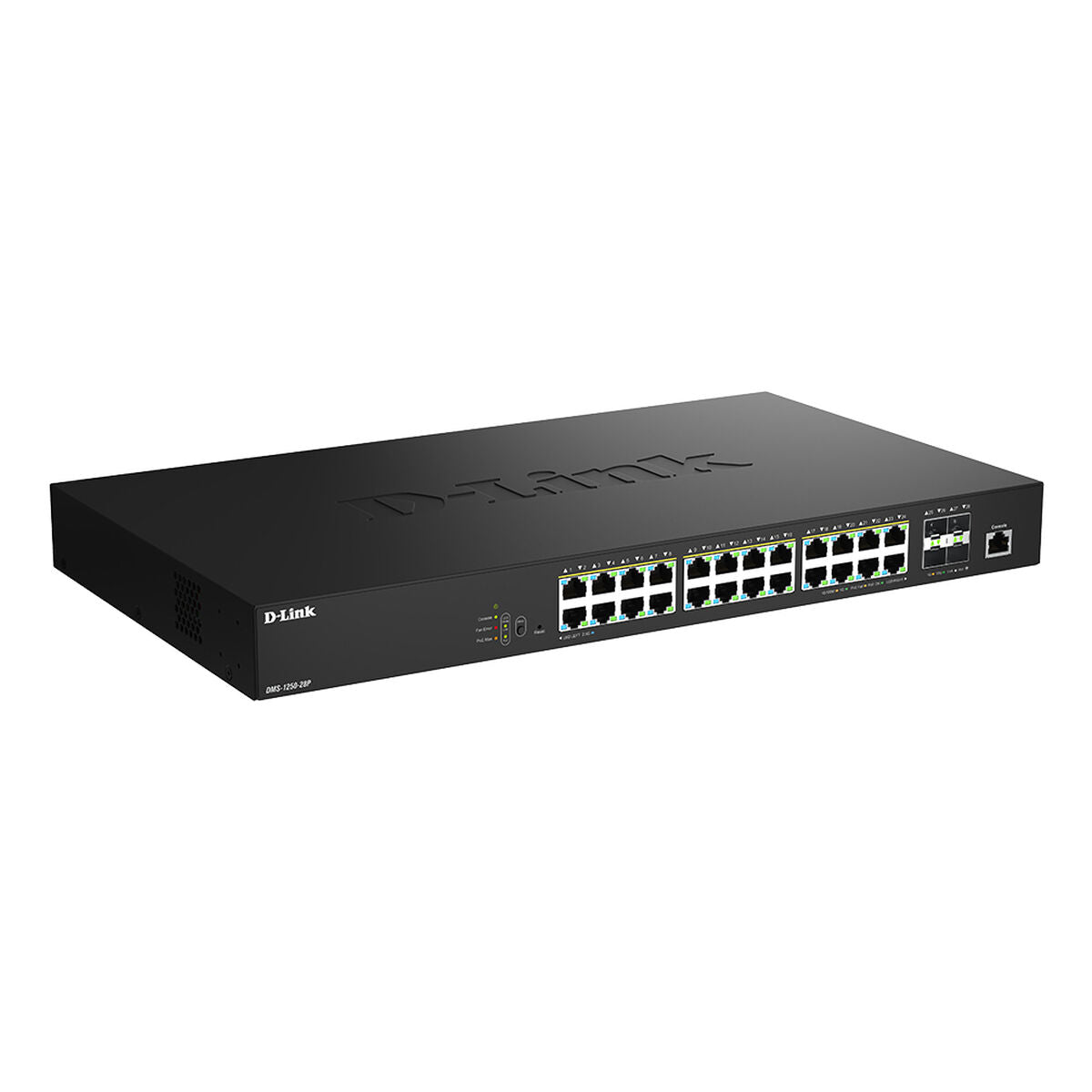 D-LINK Smart+ Switch L2+ 24 ports 2.5 GbE PoE++ 802.3bt-90W and 4 ports 10 GbE SFP+ Budget PoE 475W