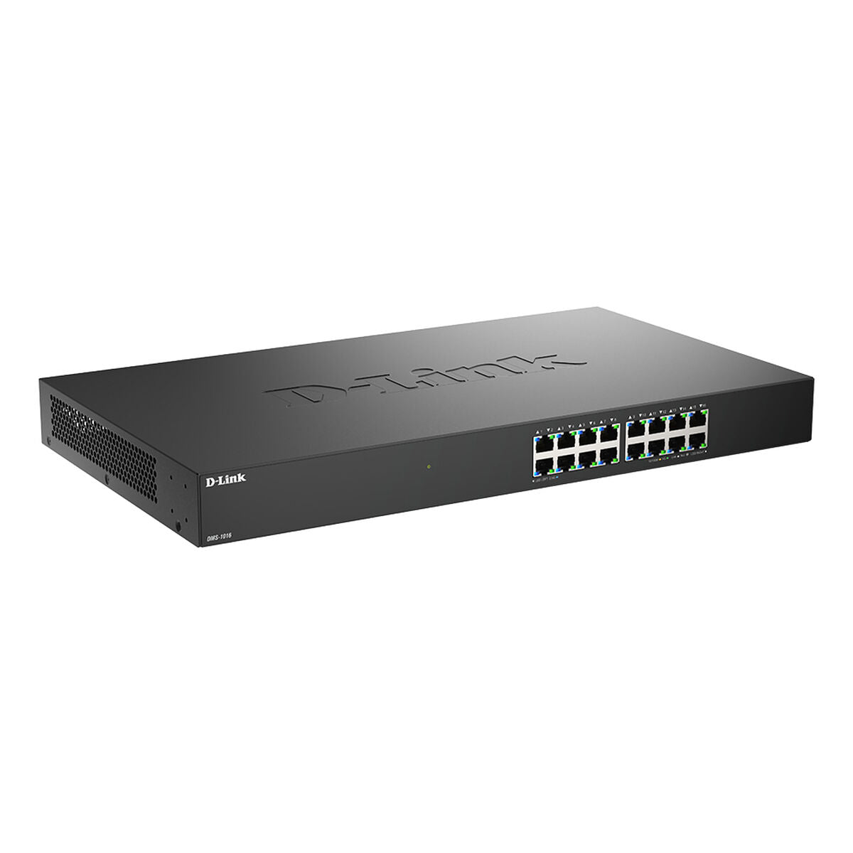 D-LINK 16 ports Multi-Gigabit 2.5 Gps - Métallique & rackable - IGMP snooping - auto MDI/MDI-X - QoS - IEEE 802.3az EEE