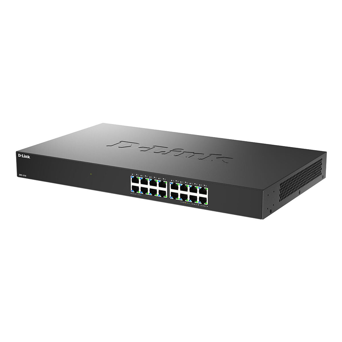 D-LINK 16 ports Multi-Gigabit 2.5 Gps - Métallique & rackable - IGMP snooping - auto MDI/MDI-X - QoS - IEEE 802.3az EEE