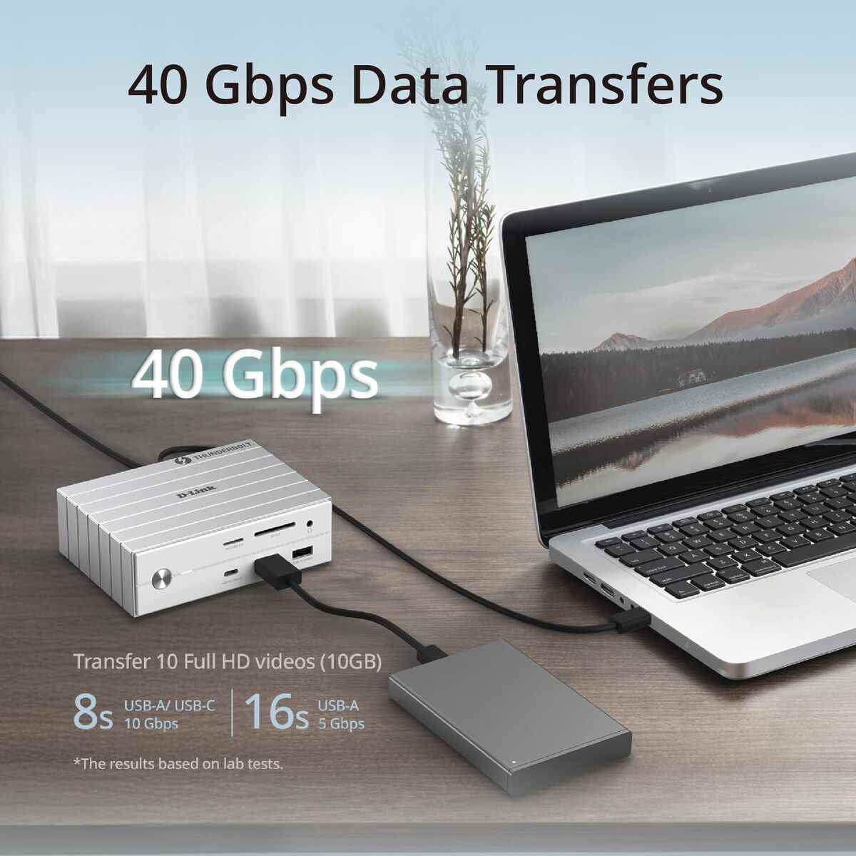 D-LINK 14-in-1 Docking Station