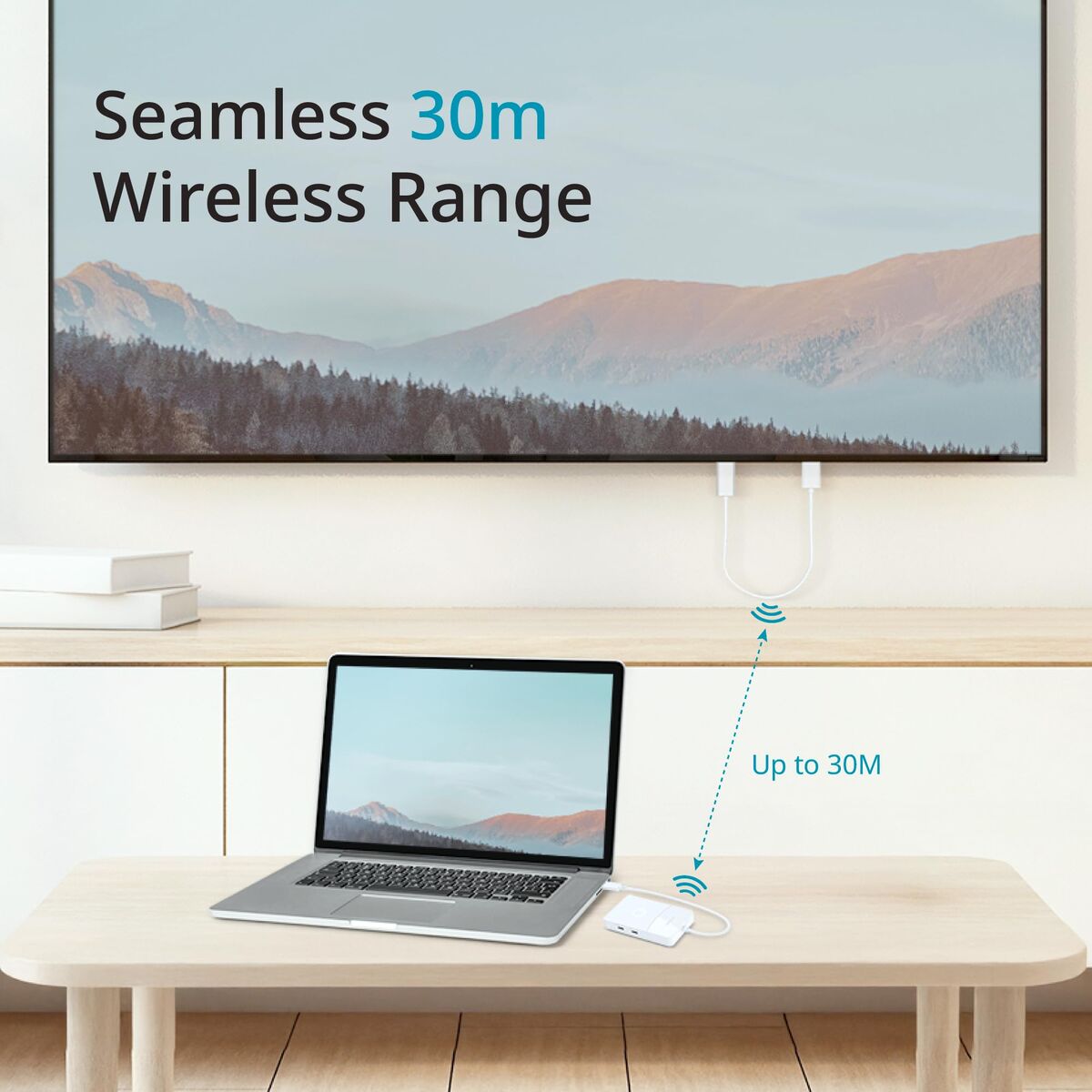 D-LINK Station daccueil USB-C 5-en-1 - Wireless HDMI