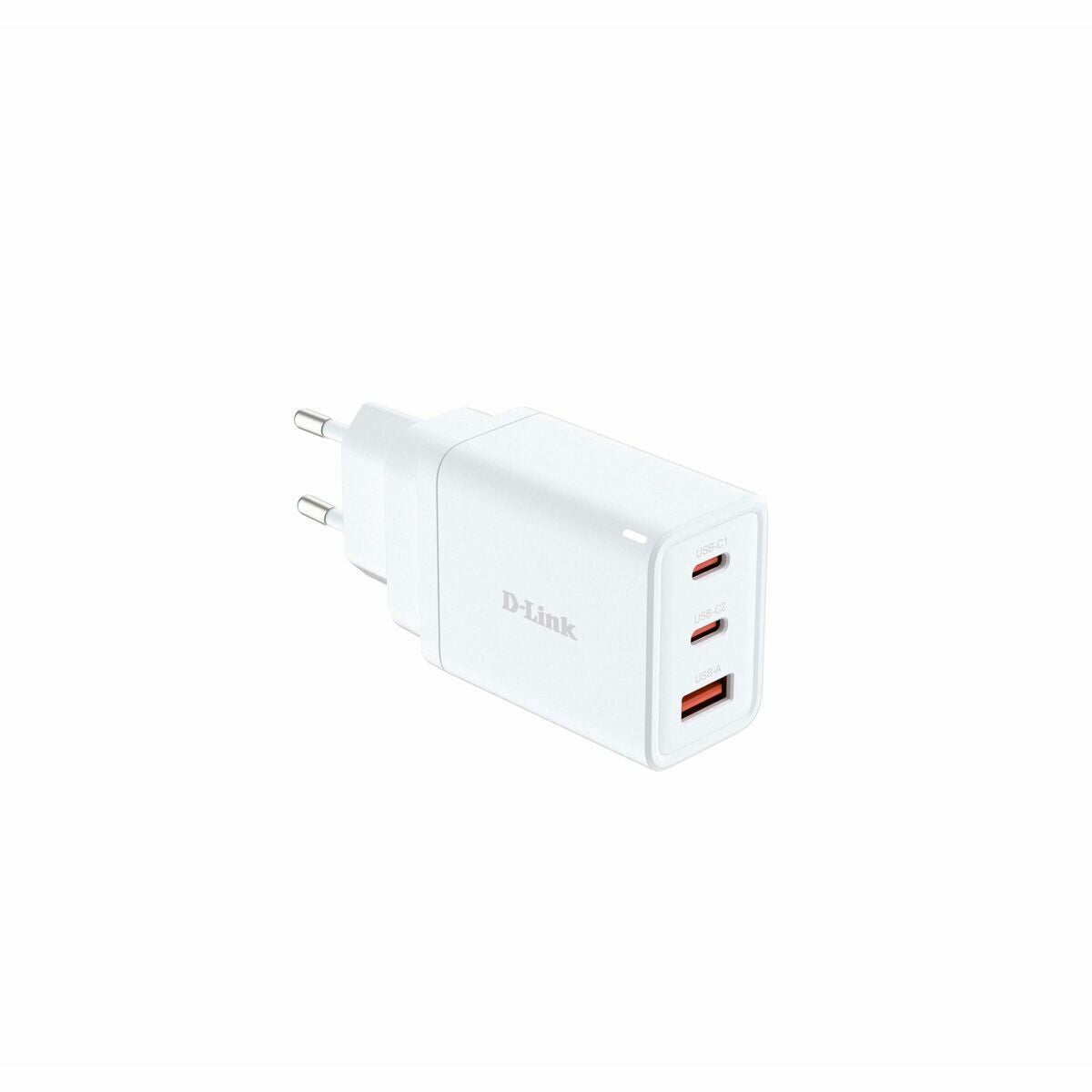 D-LINK 65W GaN Charger 2 USB-C ports 1 USB-A port Simultaneous Charging of 3 devices Fast charging