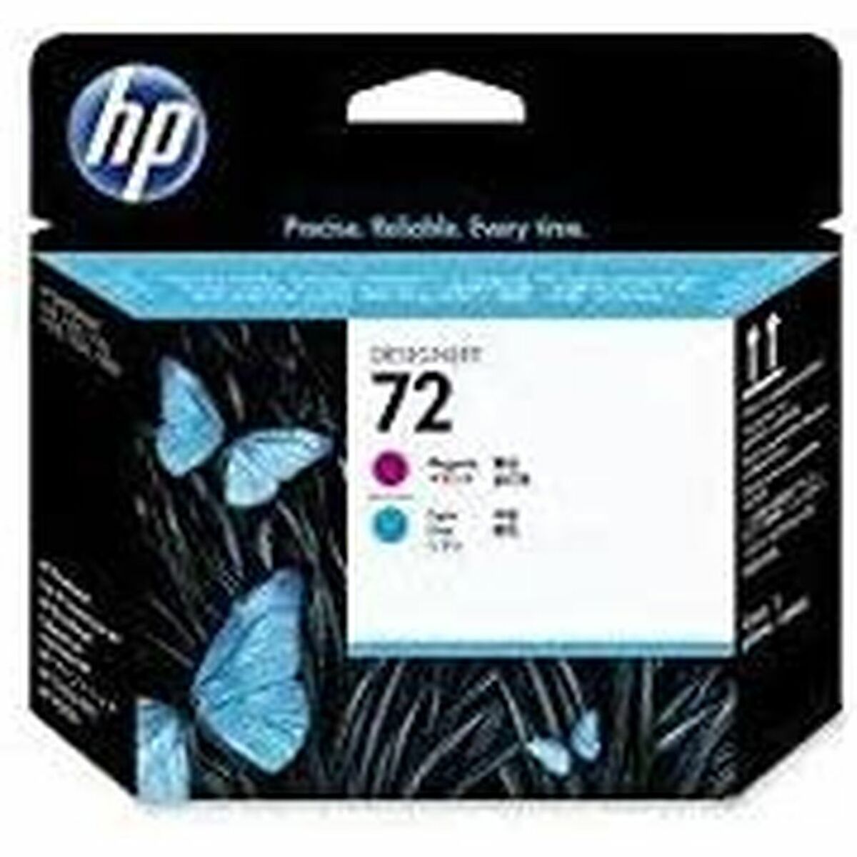 HP 72 original printhead C9383A magenta and cyan standard capacity 1-pack