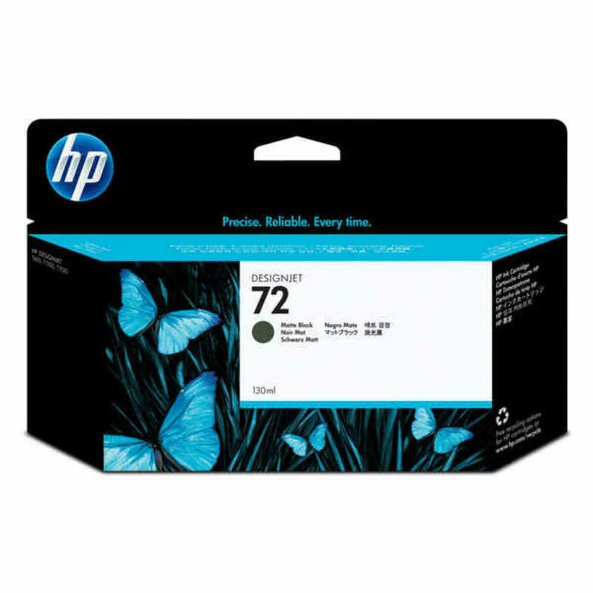 HP 72 original Ink cartridge C9403A matte black high capacity 130ml 1-pack