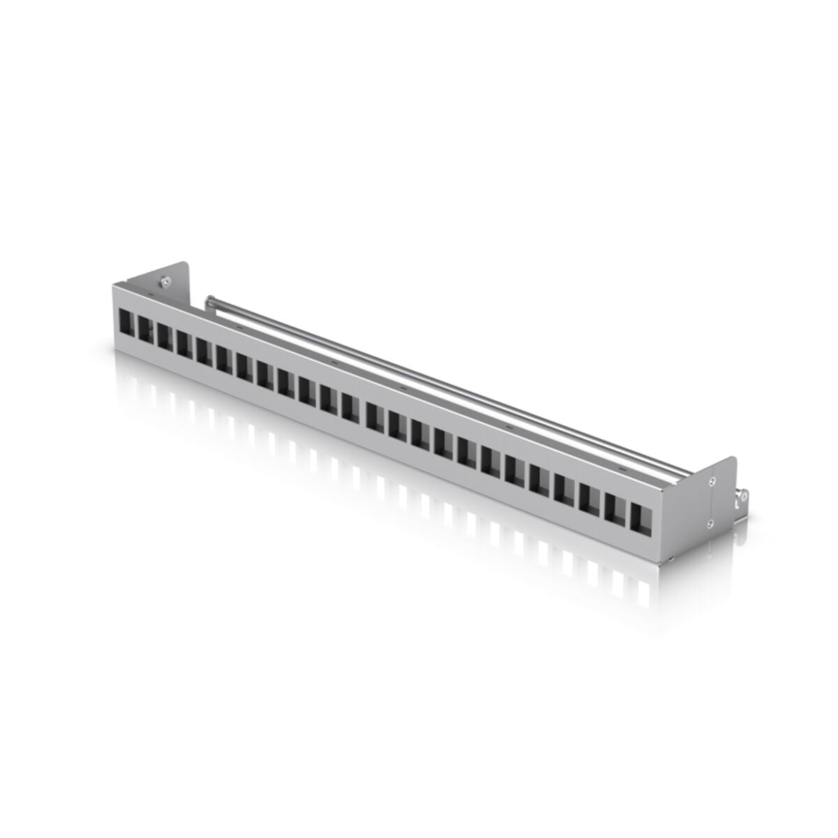 Rack mount 24-port blank patch panel