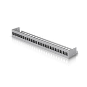Rack mount 24-port blank patch panel