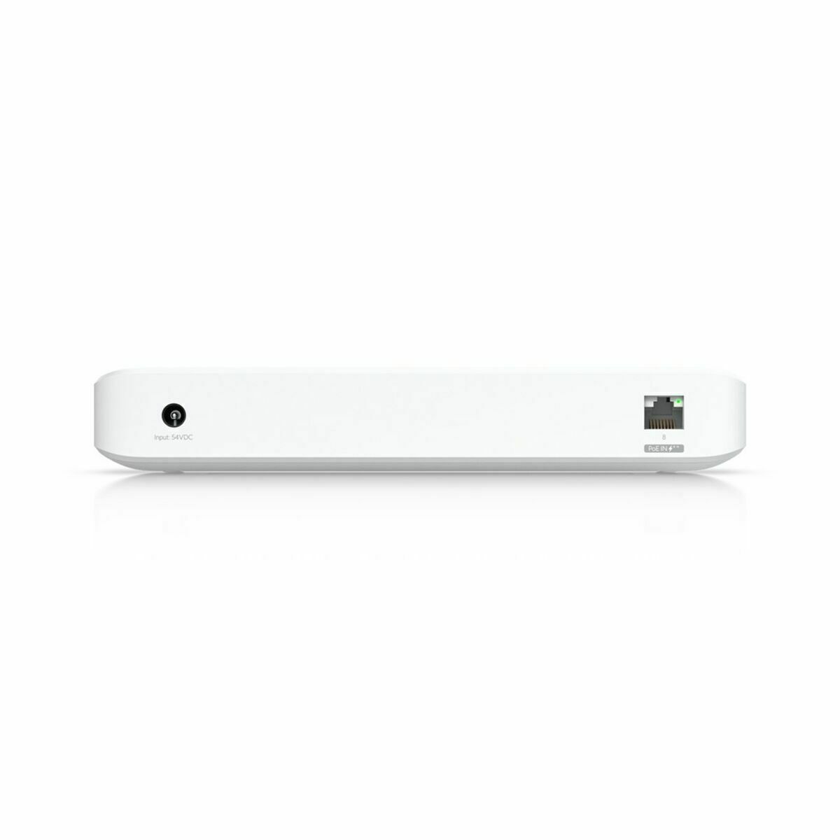 UniFi 8 port GbE PoE+Switch powered by