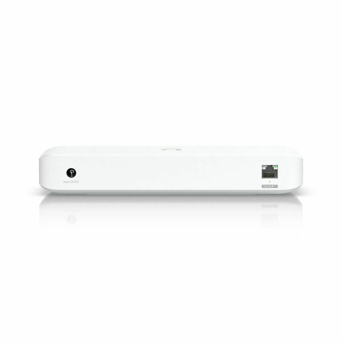 UniFi 8 port GbE PoE+Switch powered by