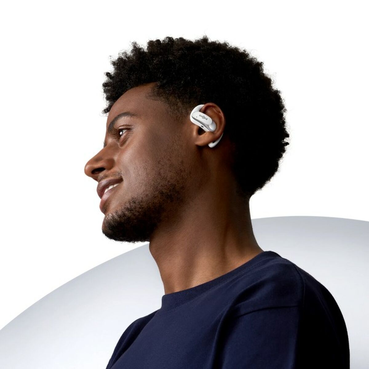 SHOKZ Casque à conduction osseuse OpenFit Air blanc