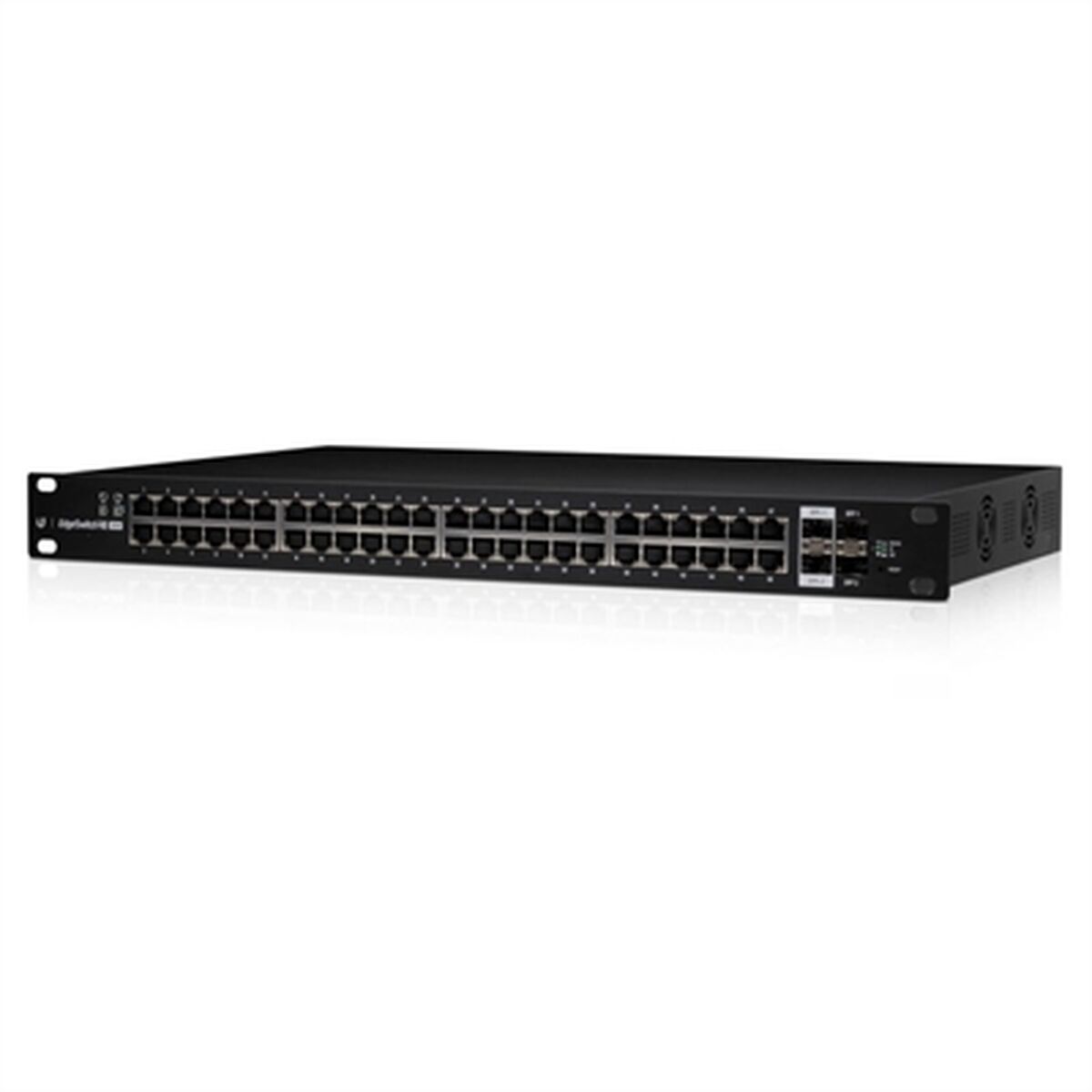 Ubiquiti Networks ES-48-500W commutateur réseau Géré L2/L3 Gigabit Ethernet (10/100/1000) Connexion Ethernet, supportant l'alimentation via ce port (PoE) 1U Noi