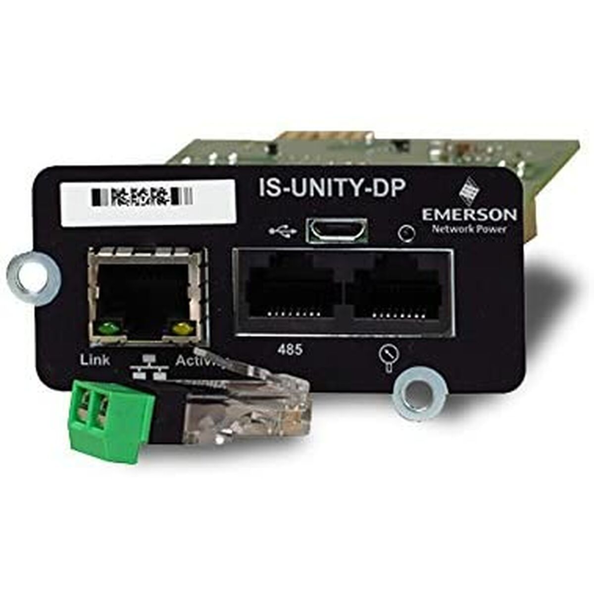 Vertiv Liebert IS-UNITY-DP carte réseau Interne Ethernet 100 Mbit/s