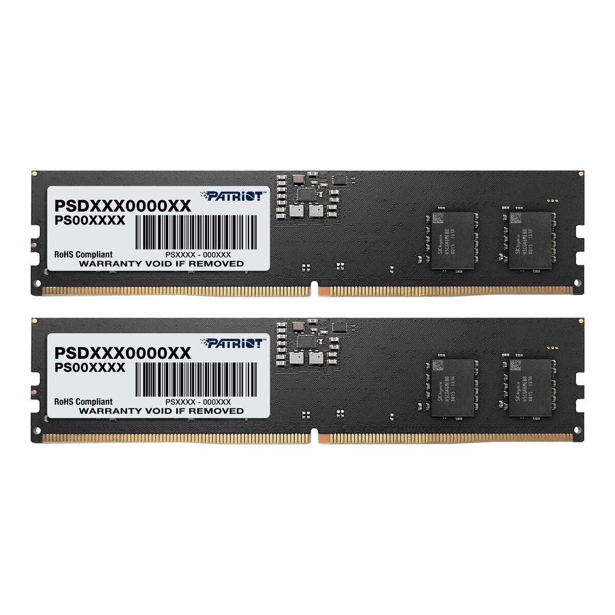 Module de mémoire Patriot Memory Signature Line PSD516G480081 16 Go 1 x 16 Go DDR5 ECC