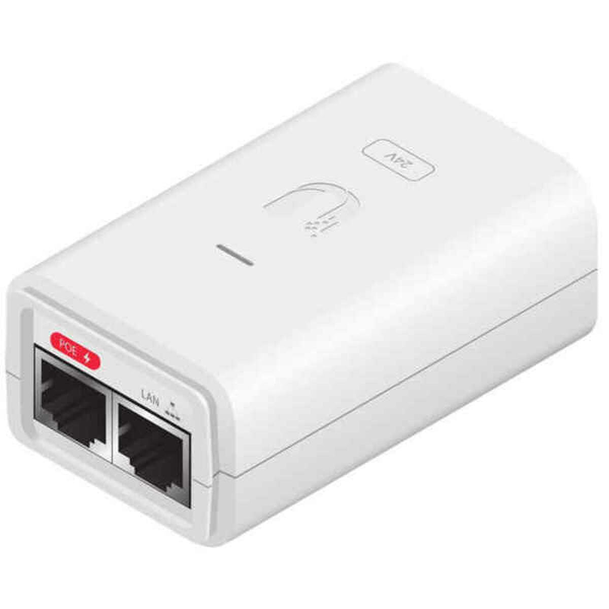 Ubiquiti Adaptateur PoE Gigabit Ethernet POE-24-7W-G-WH Blanc