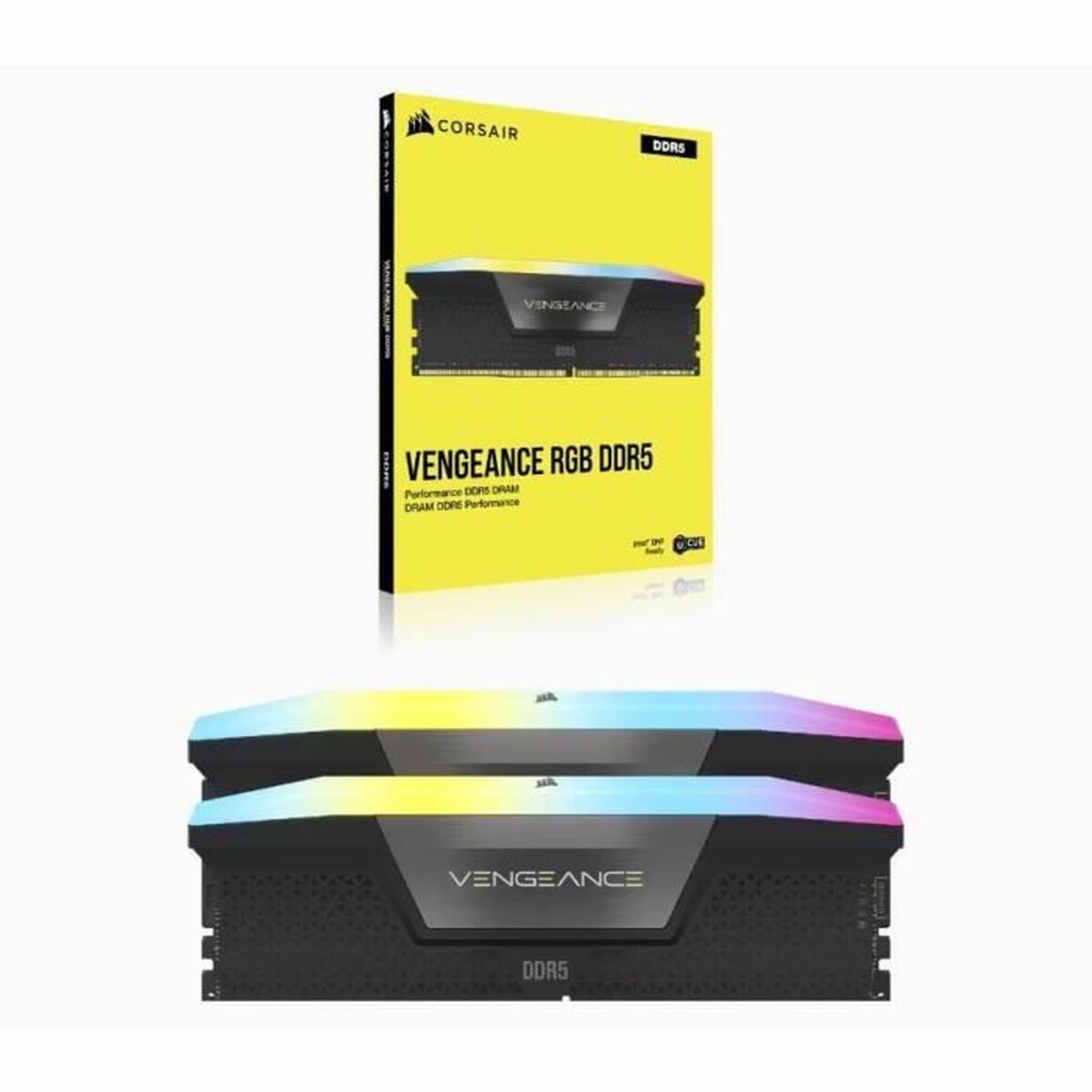 Corsair Vengeance RGB module de mémoire 32 Go 2 x 16 Go DDR5 288-pin DIMM