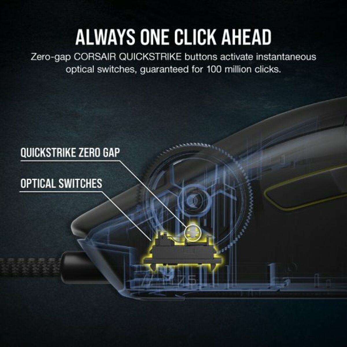 Souris RGB Corsair M75 légere Gaming USB Type-A optique 26000 DPI