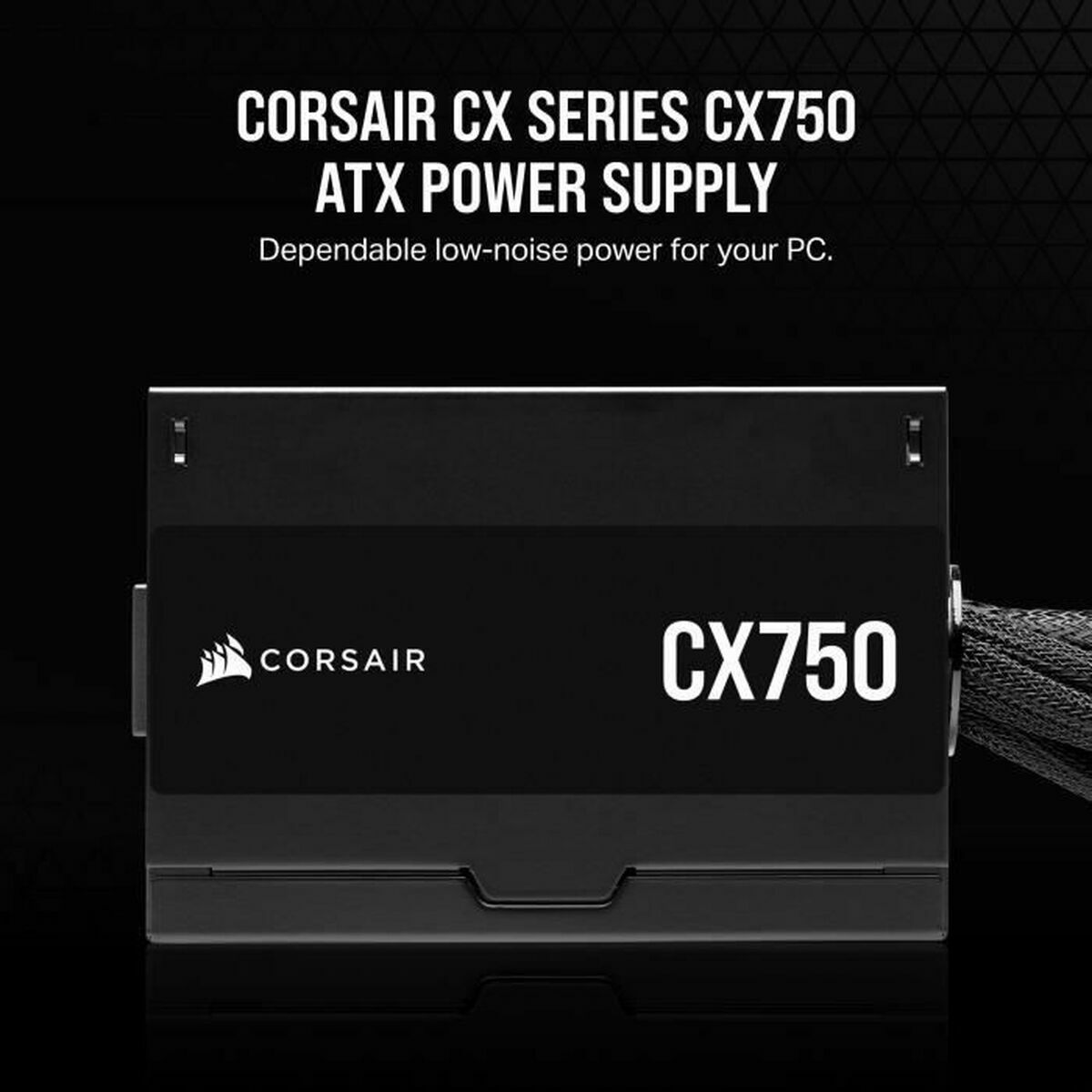 Corsair CX Series CX750 unité d'alimentation d'énergie 750 W 24-pin ATX ATX Noir