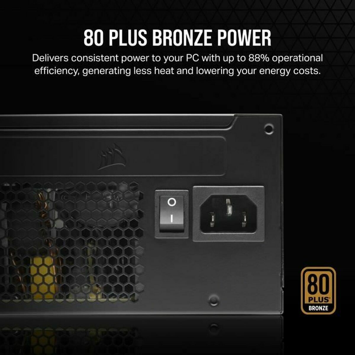 Bloc d’Alimentation Corsair CX750 750 W 130 W 80 Plus Bronze