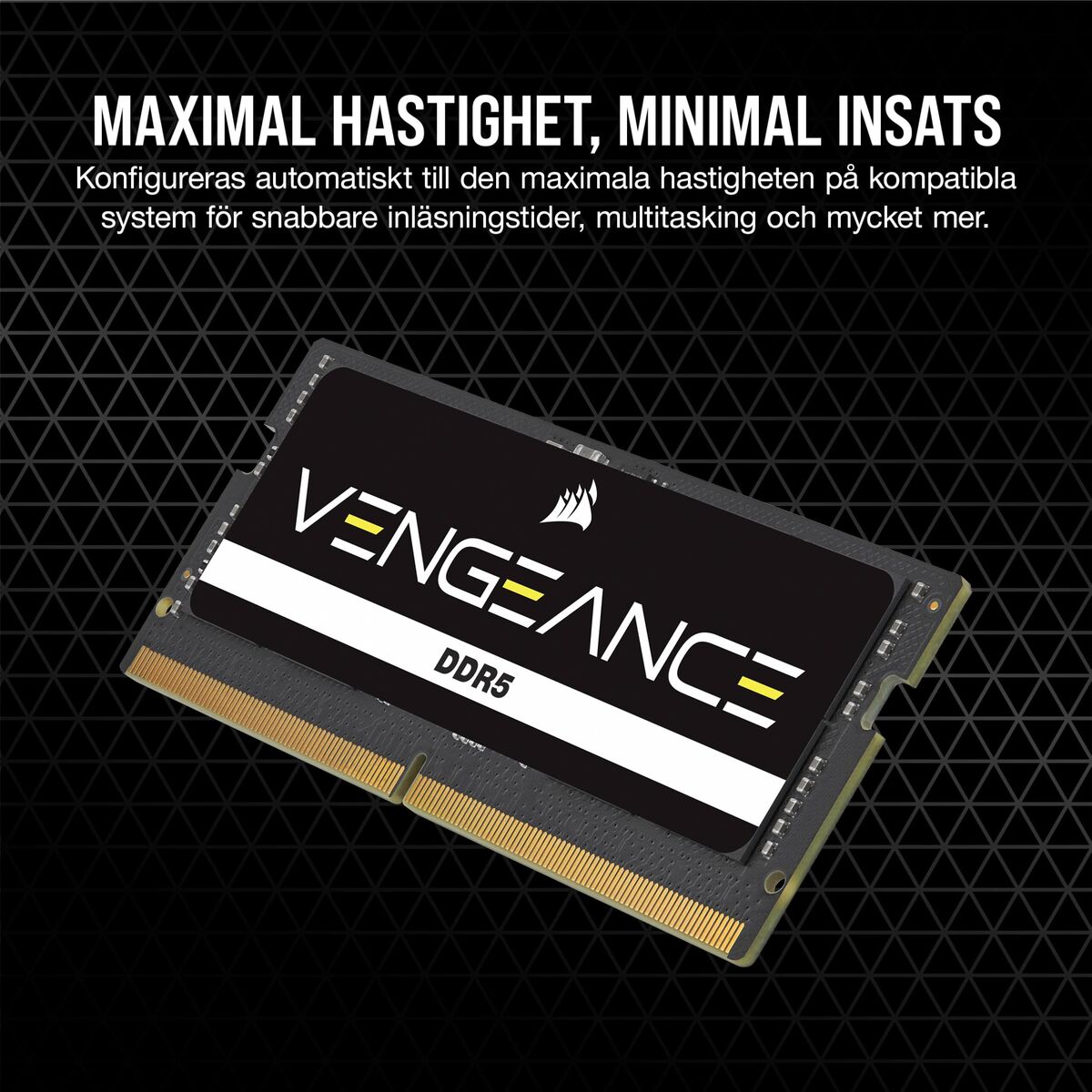 Module de mémoire Corsair Vengeance CMSX32GX5M2A5600C48 32 Go 2 x 16 Go DDR5