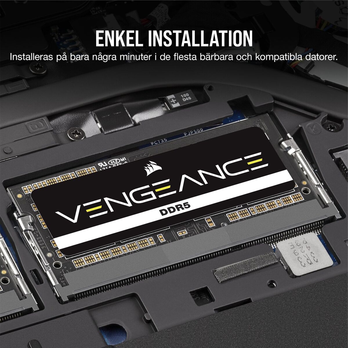 Module de mémoire Corsair Vengeance CMSX32GX5M2A5600C48 32 Go 2 x 16 Go DDR5