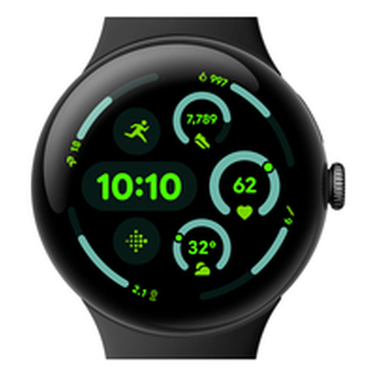 Google Pixel Watch 3 45 mm BT Noir Obsidienne