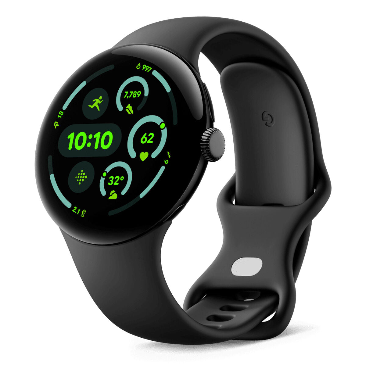 Google Pixel Watch 3 45 mm BT Noir Obsidienne