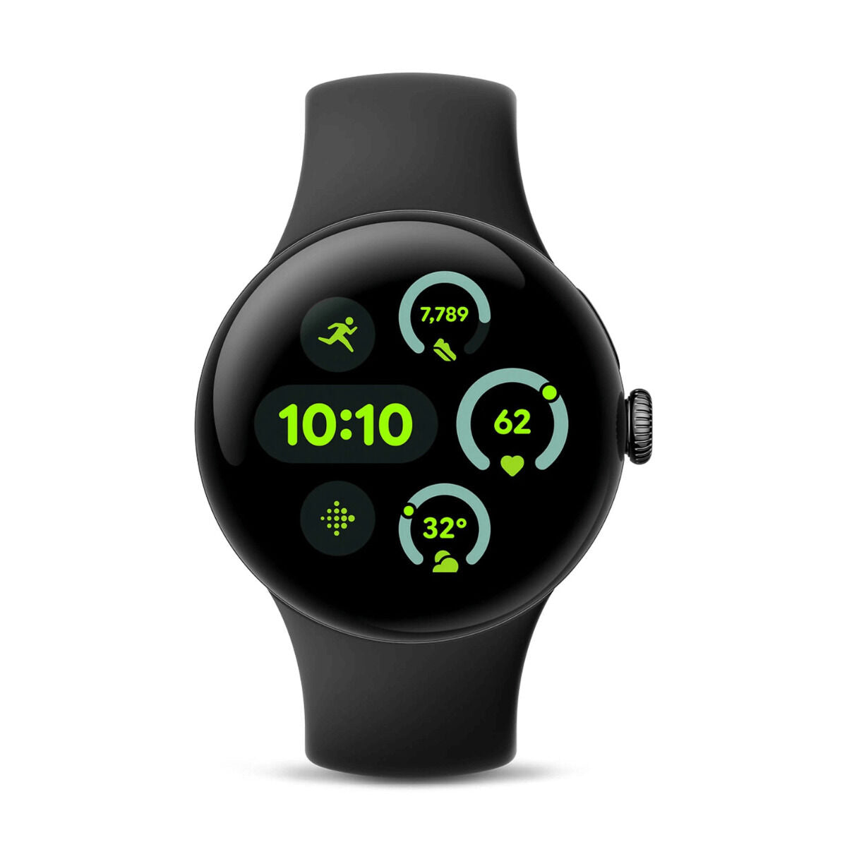 Montre intelligente Google Pixel Watch 3 45mm Noir 1,4" 45 mm