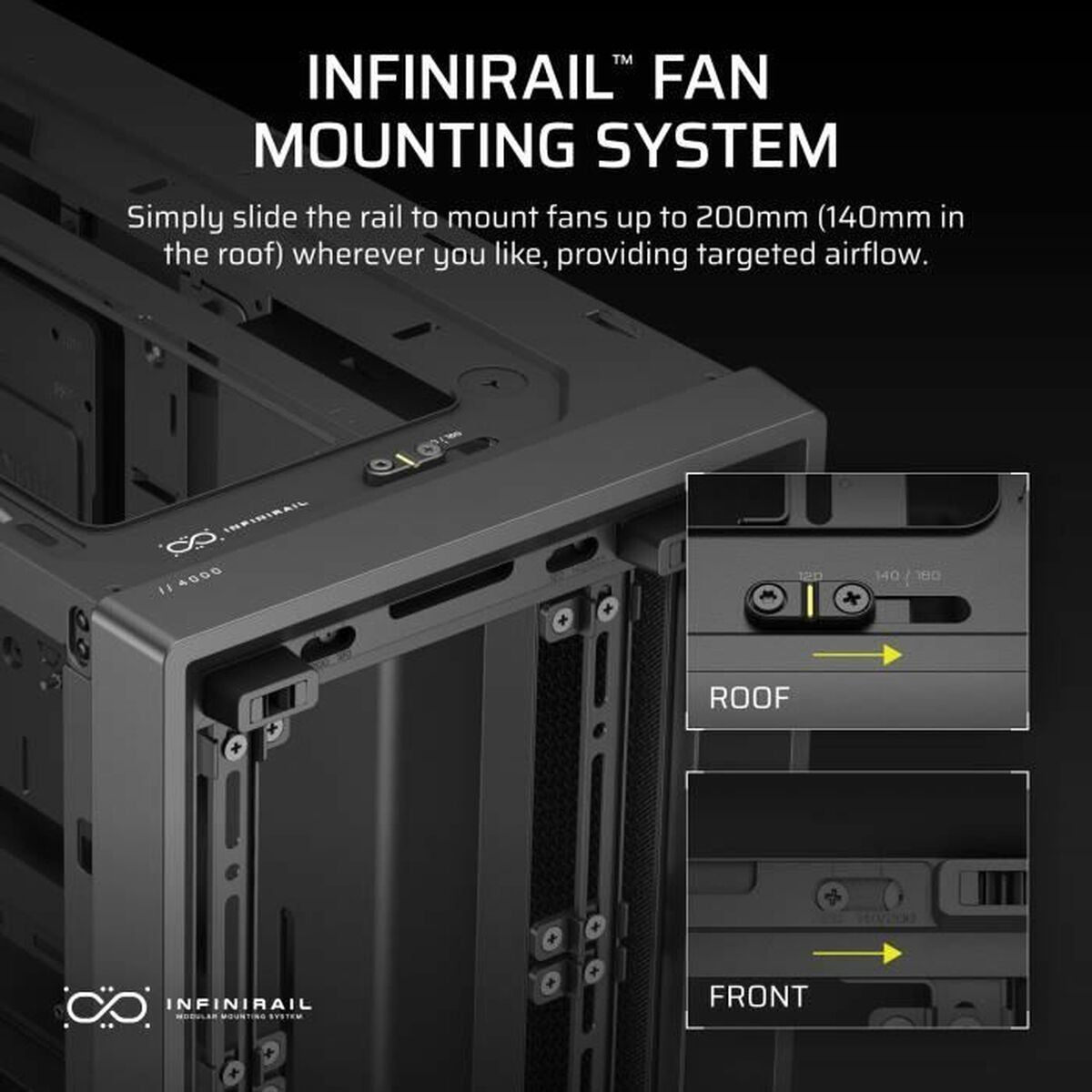 Corsair FRAME 4000D Midi Tower Noir