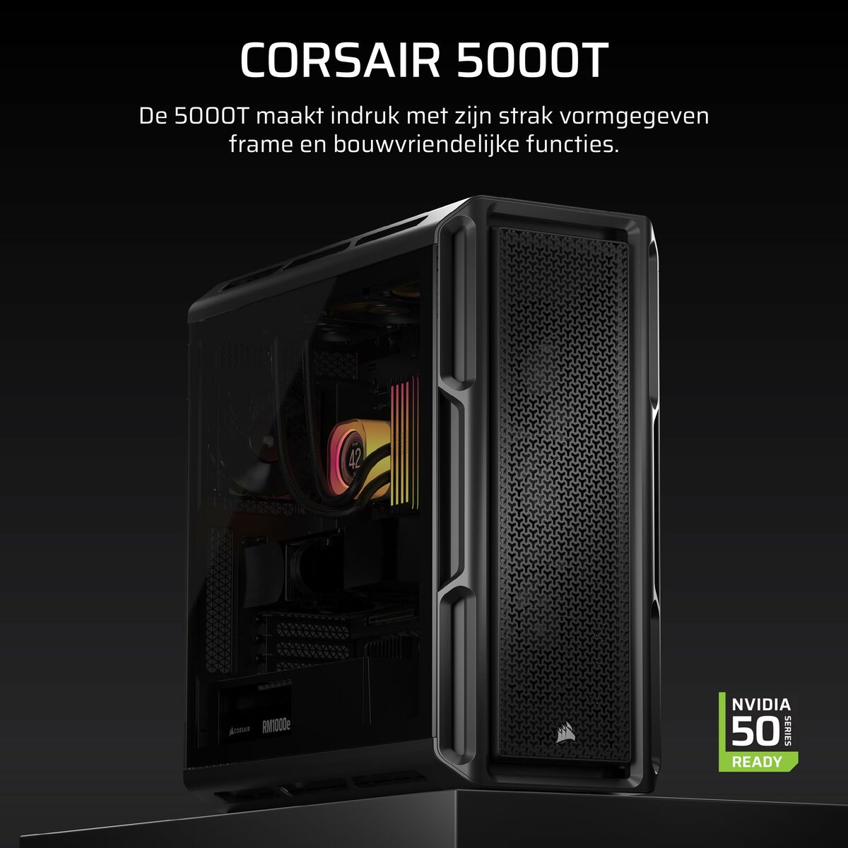 Corsair 5000T Midi Tower Noir