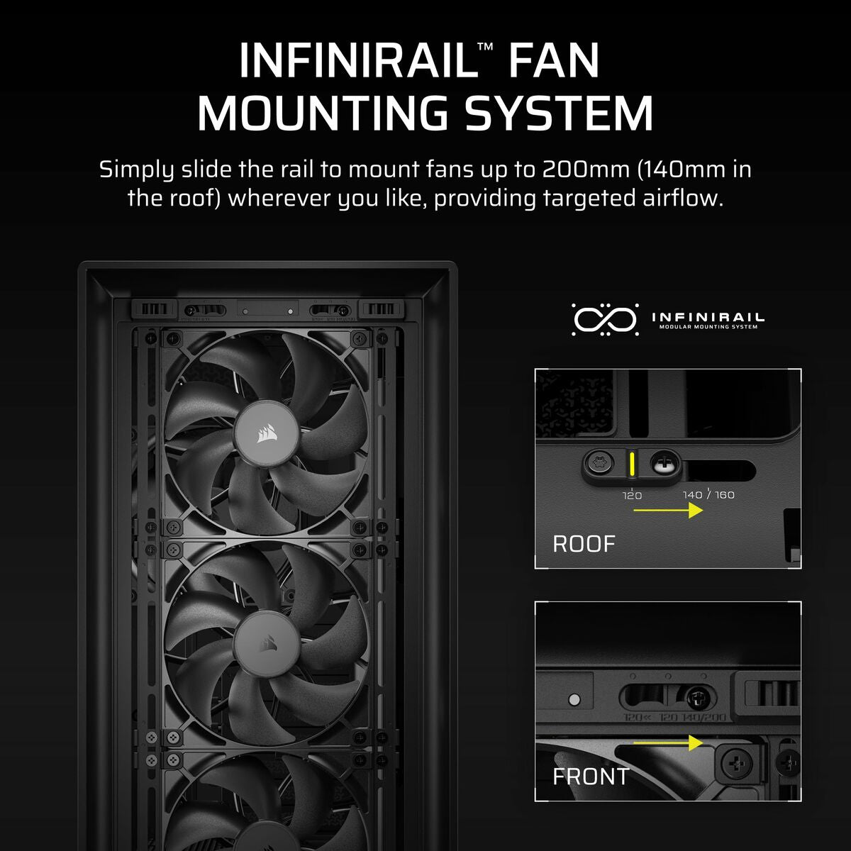 Corsair FRAME 5000D RS Midi Tower Noir