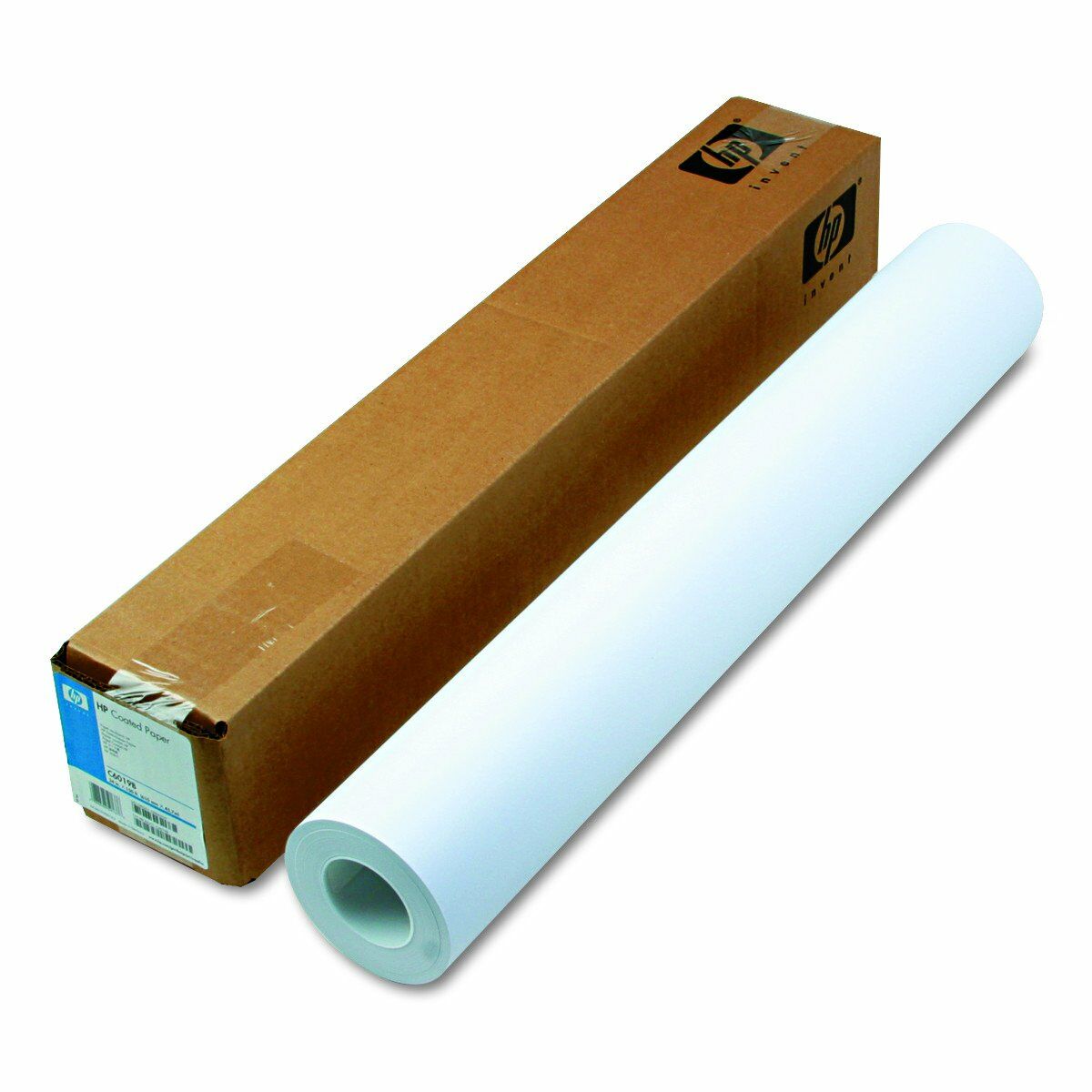 HP COATED  papier blanc inkjet 90g/m2 610mm x 45.7m 1 rouleau pack de 1