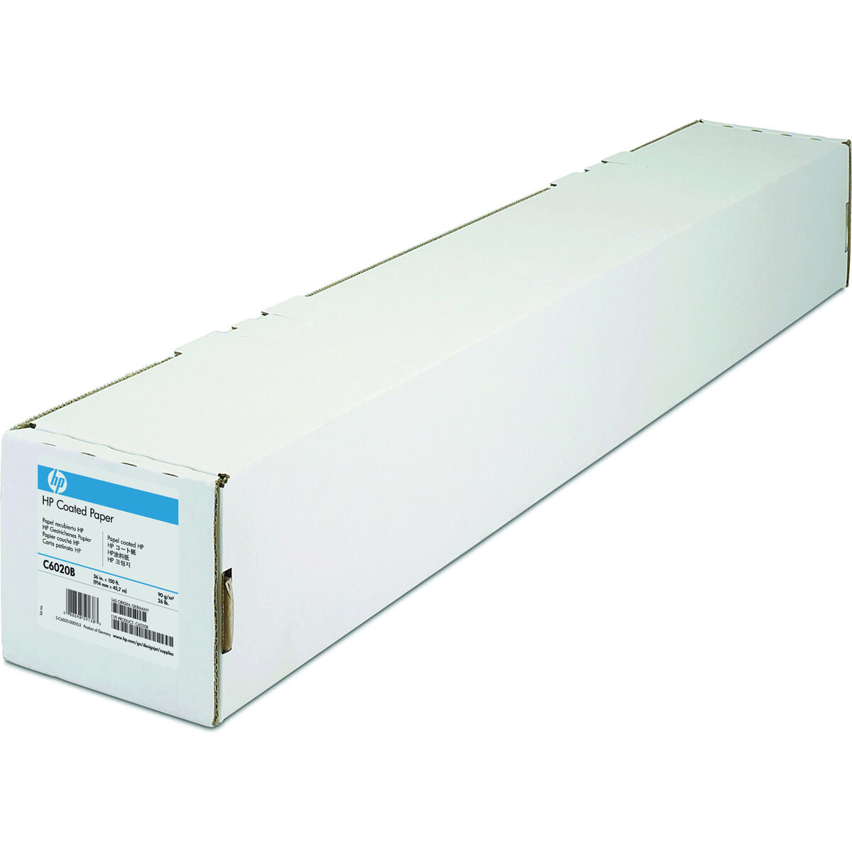 HP COATED papier blanc inkjet 90g/m2 914mm x 45.7m 1 rouleau