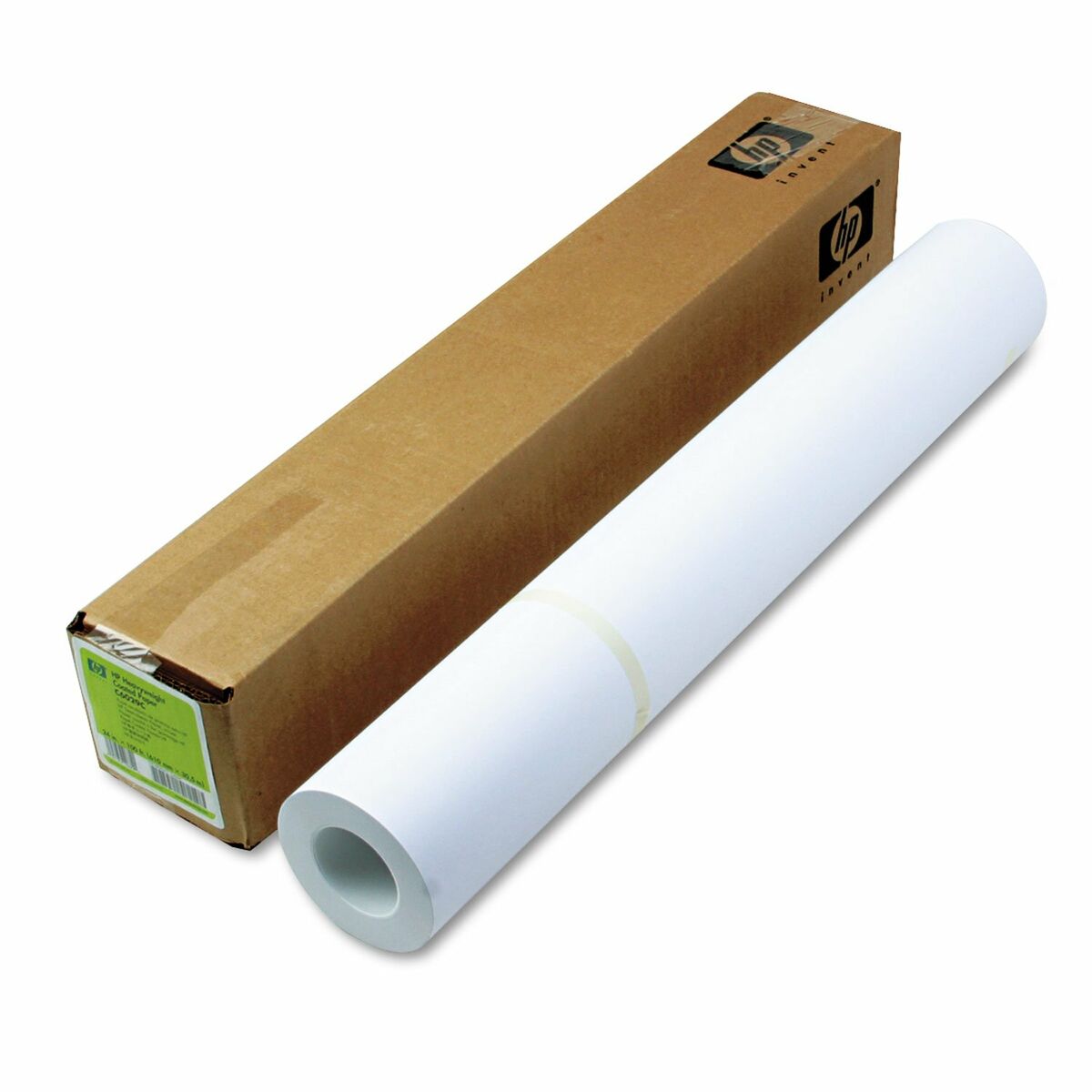 HP COATED heavyweight  papier blanc inkjet 130g/m2 610mm x 30.5m 1 rouleau pack de 1