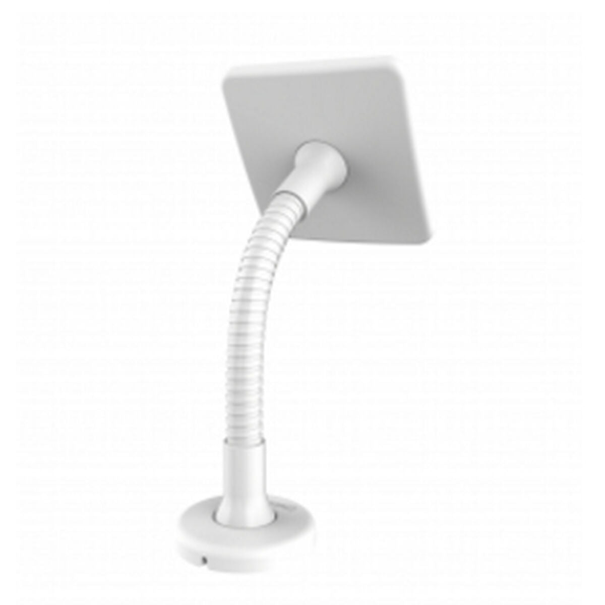 Tablet Kiosk Flexible Arm Mount White