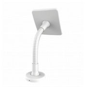 Tablet Kiosk Flexible Arm Mount White