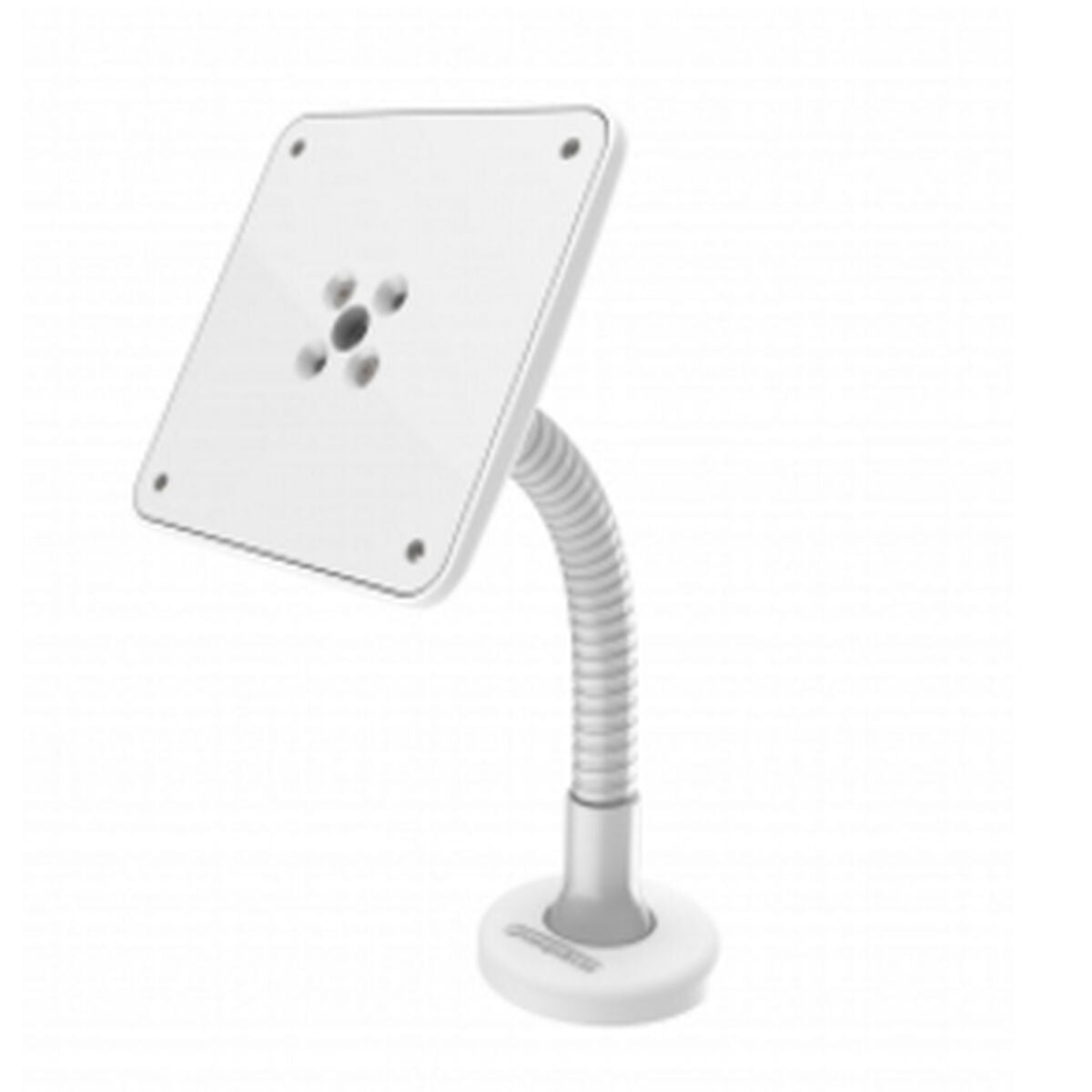 Tablet Kiosk Flexible Arm Mount White