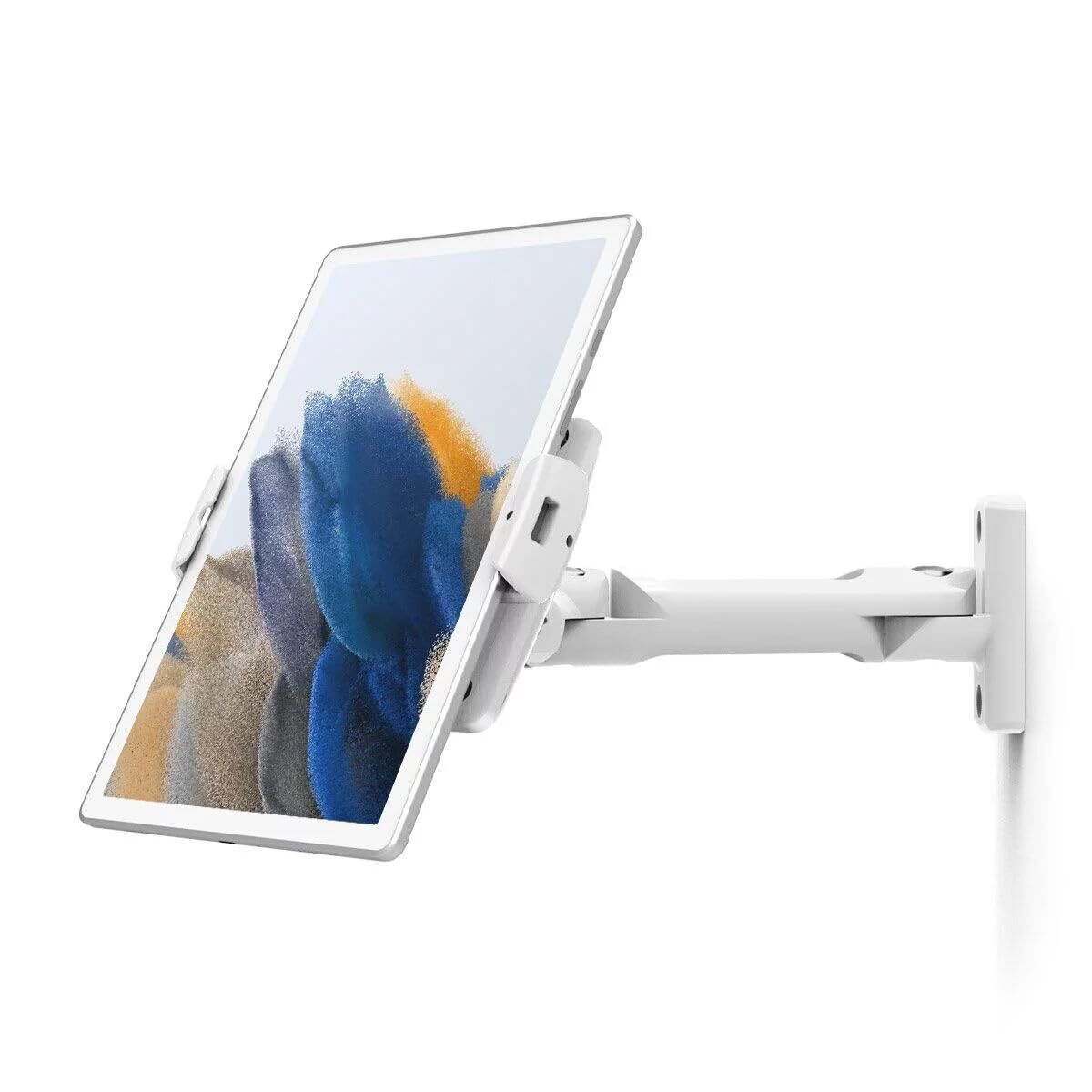 Tablet Swing Arm Mount White