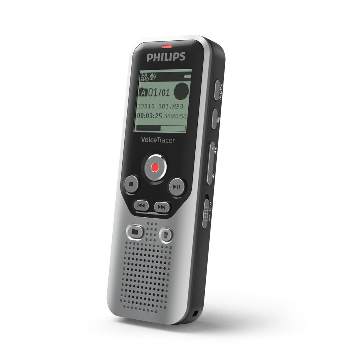 PHILIPS Dictaphone VoiceTracer DVT1250 : Optimisé pour les notes, 1 mic 4Go Mono