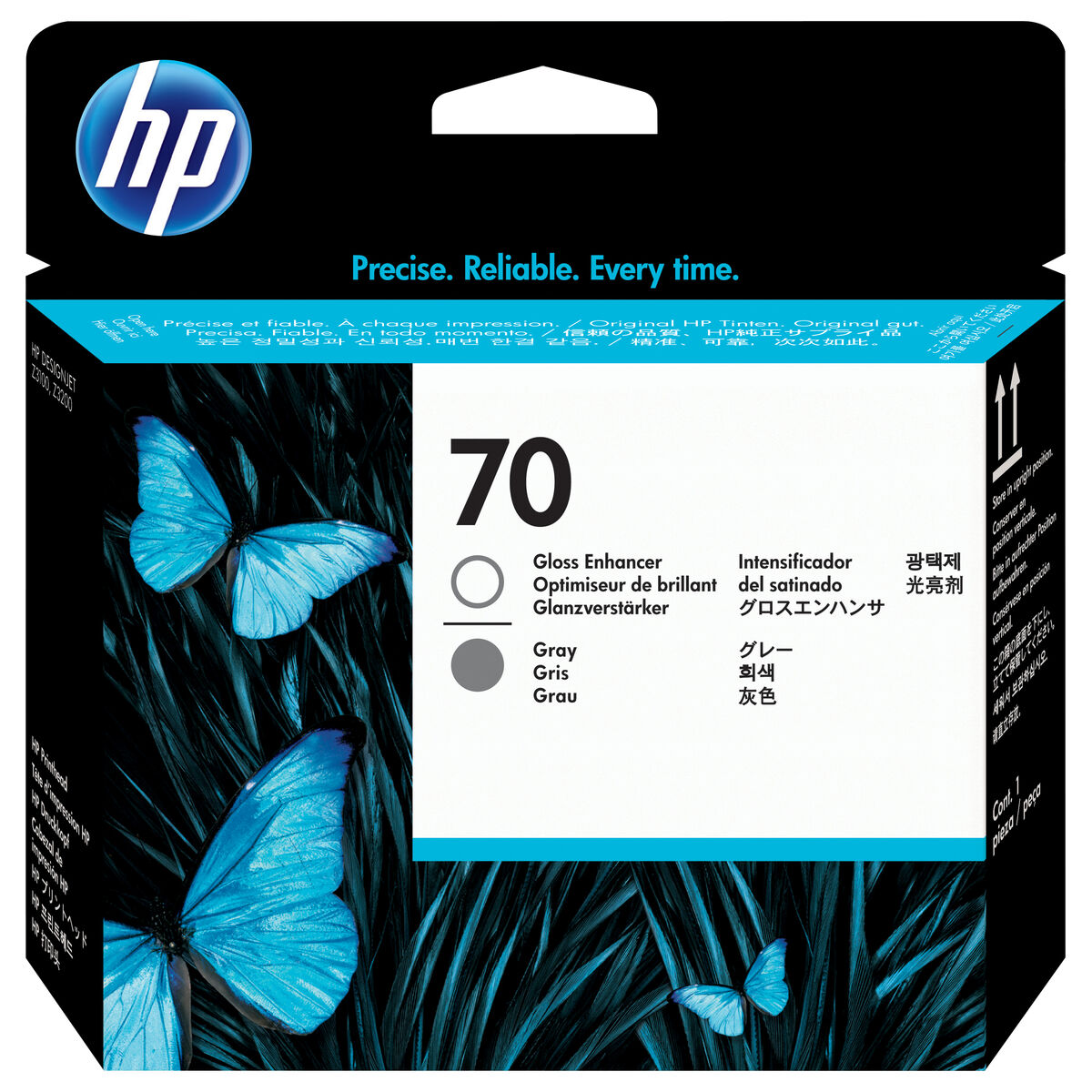 HP 70 original printhead C9410A grey and gloss enhancer
