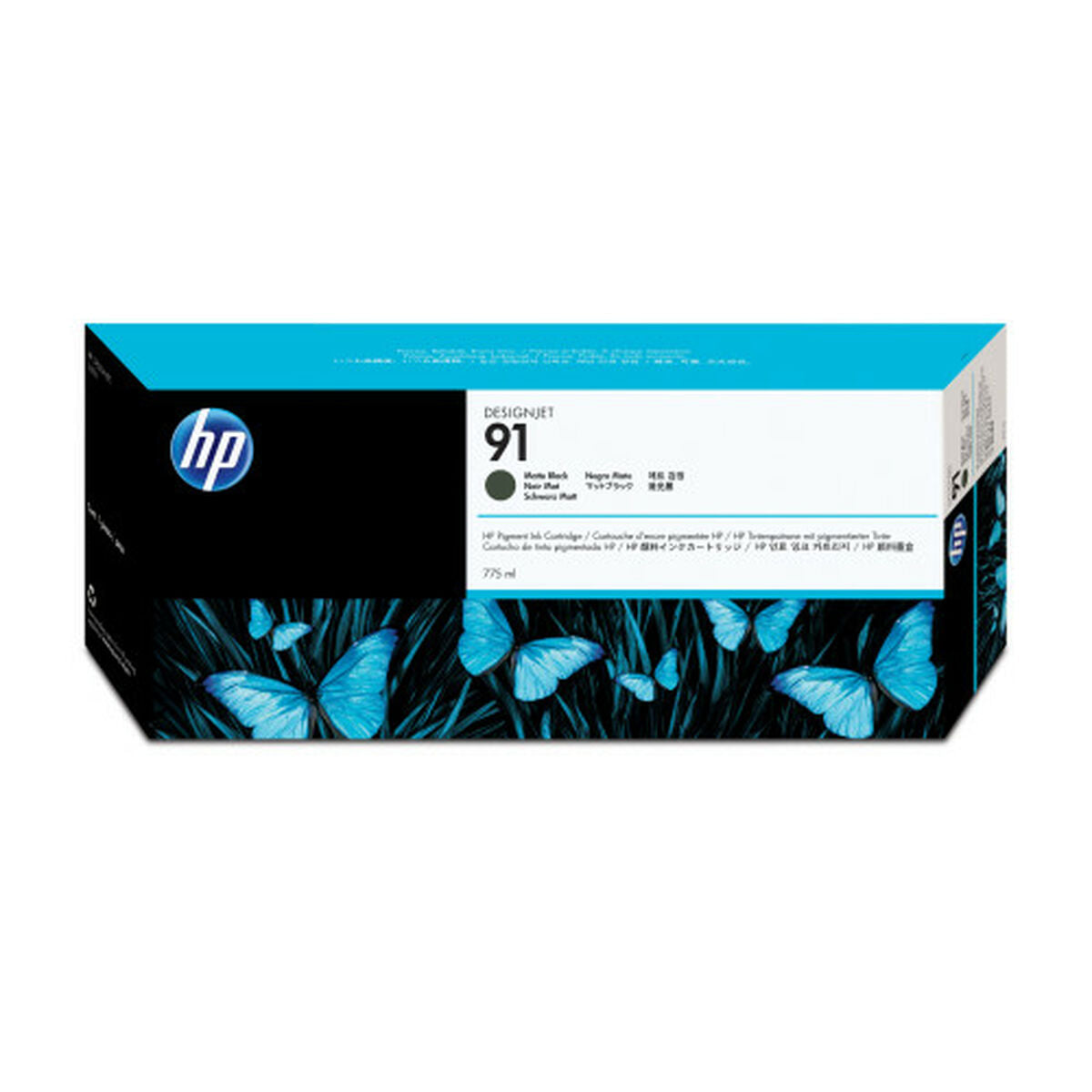 HP 91 Matte Black Ink Cart/Vivera Ink
