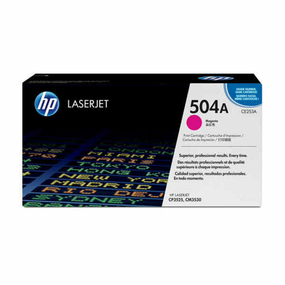 HP 504A original Colour LaserJet Toner cartridge CE253A magenta standard capacity 7.000 pages 1-pack ColorSphere
