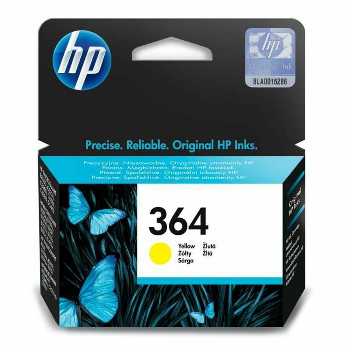 HP 364 Yellow Ink Cart/Vivera Ink