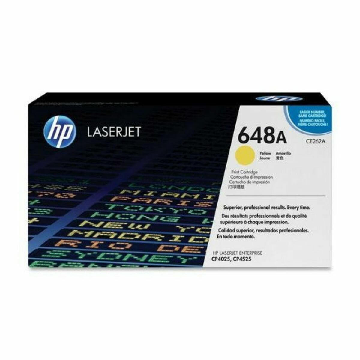 HP 648A original Color LaserJet Toner cartridge CE262A yellow standard capacity 11.000 pages 1-pack