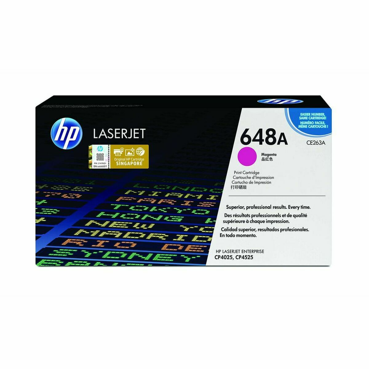 HP 648A original Color LaserJet Toner cartridge CE263A magenta standard capacity 11.000 pages 1-pack