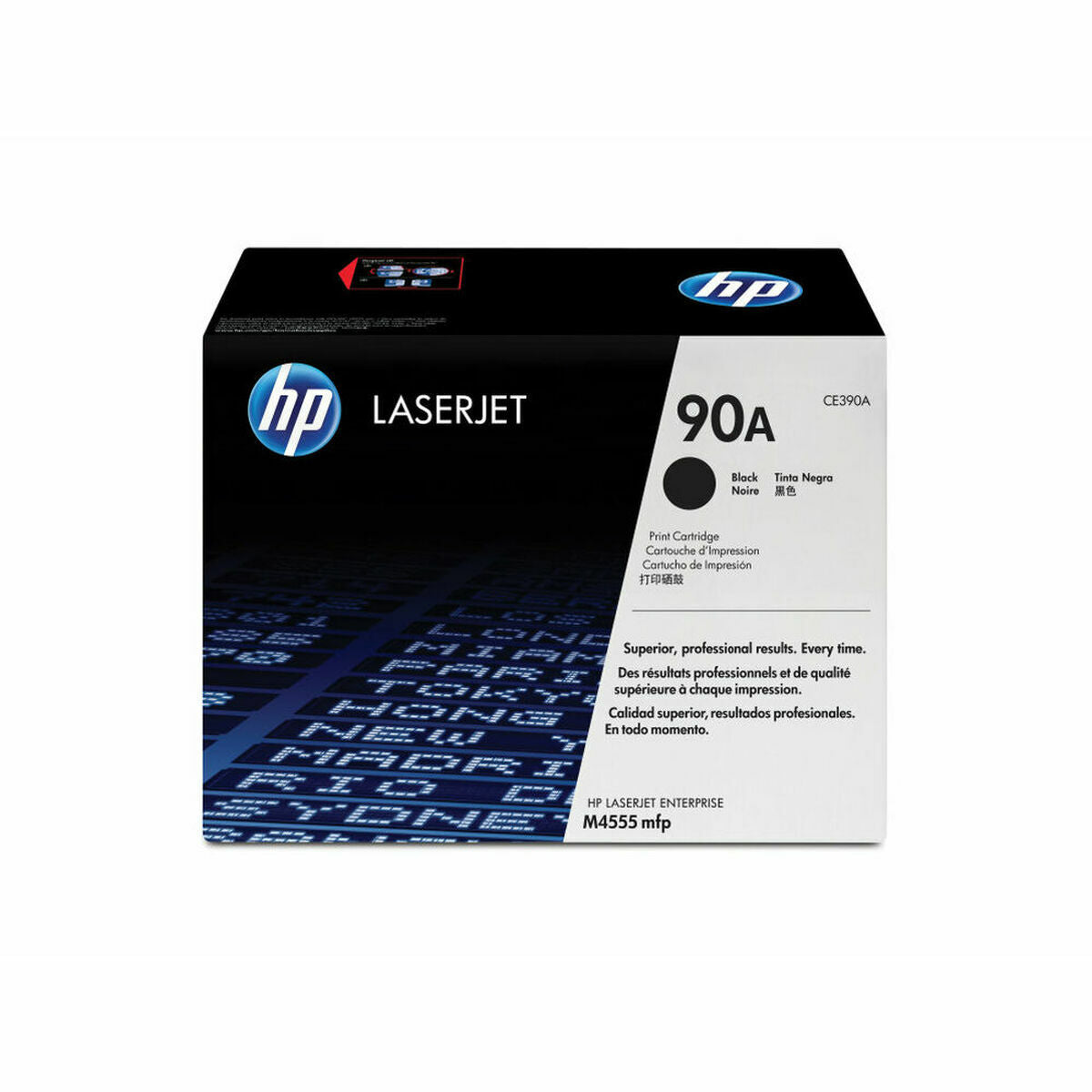 HP 90A original Toner cartridge CE390A black standard capacity 10.000 pages 1-pack Smart printing Technology
