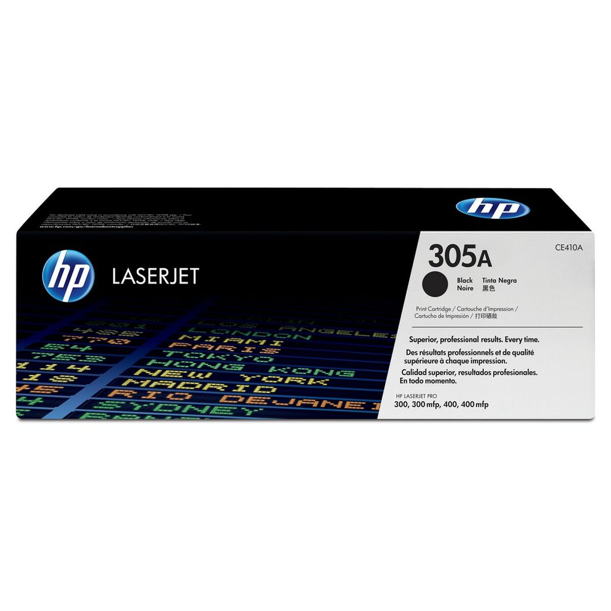 HP 305A original LaserJet Toner cartridge CE410A black standard capacity 2.090 pages 1-pack
