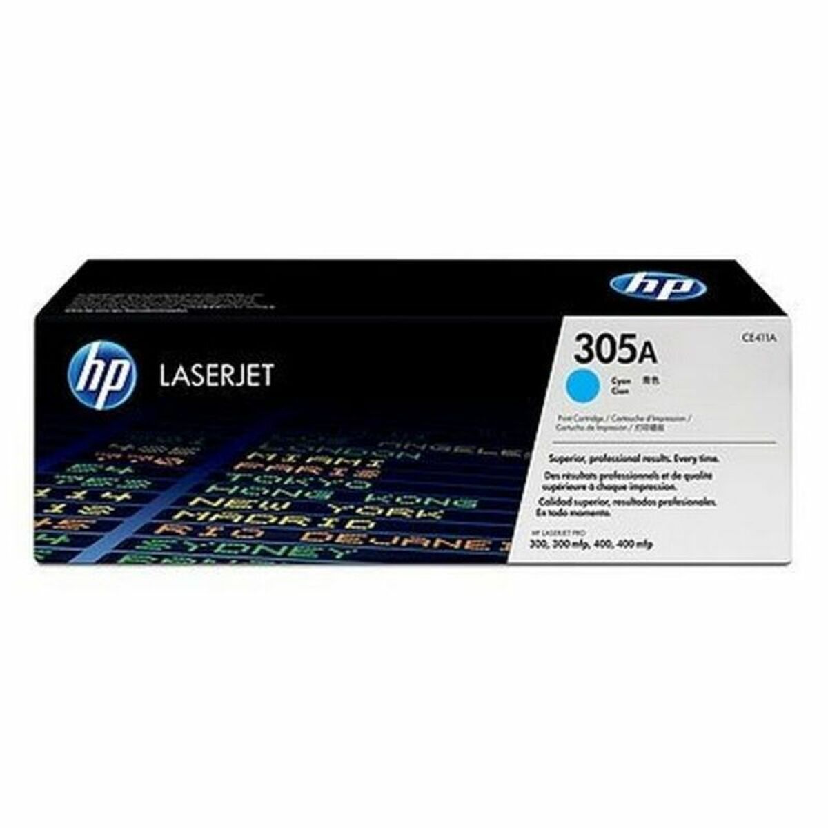 HP 305A original LaserJet Toner cartridge CE411A cyan standard capacity 2.600 pages 1-pack