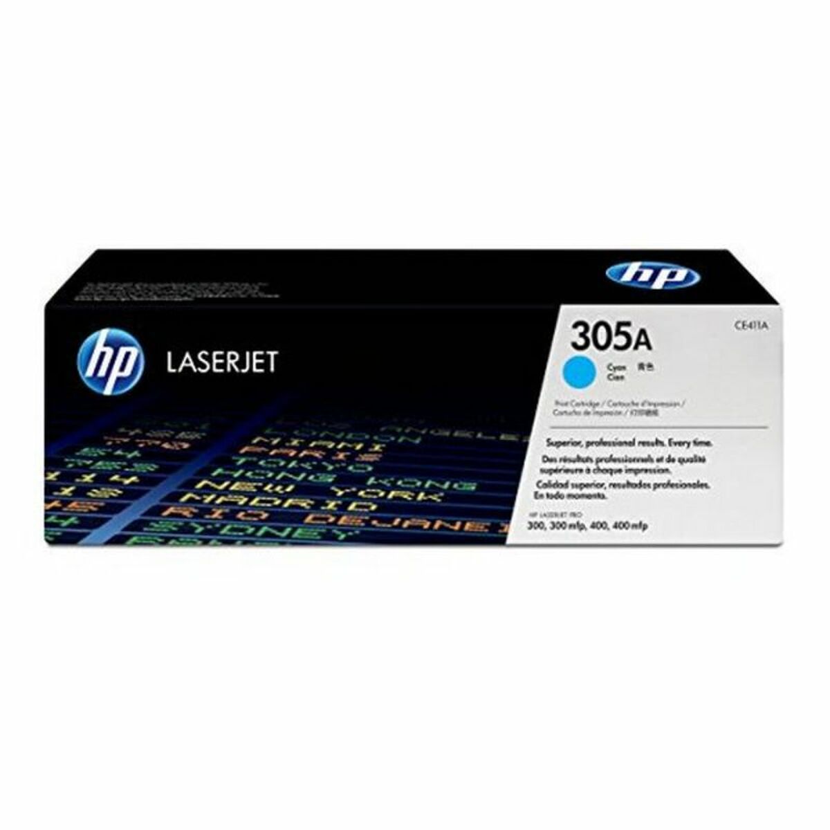 HP 305A original LaserJet Toner cartridge CE411A cyan standard capacity 2.600 pages 1-pack