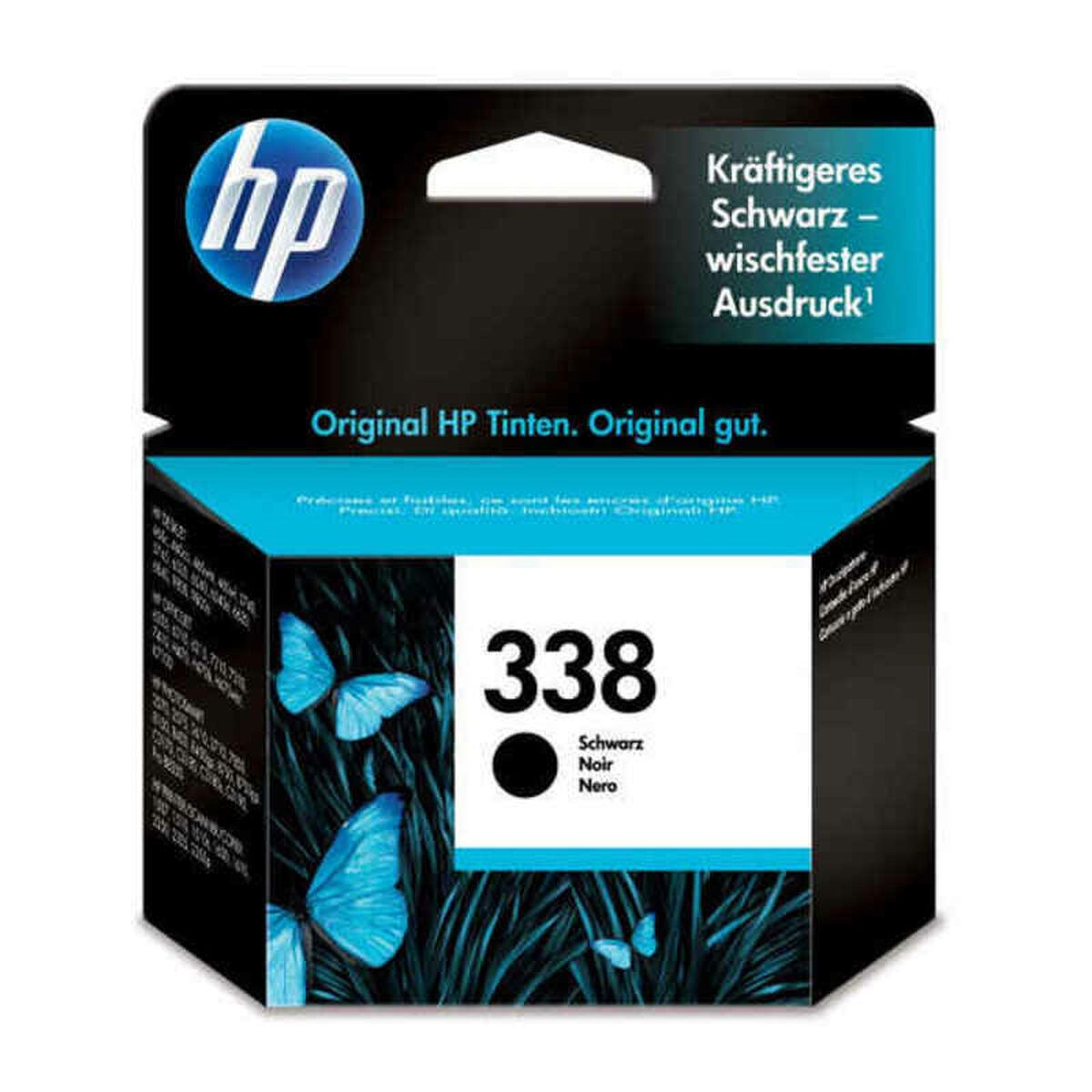 HP 338 original Ink cartridge C8765EE UUS black standard capacity 11ml 450 pages 1-pack
